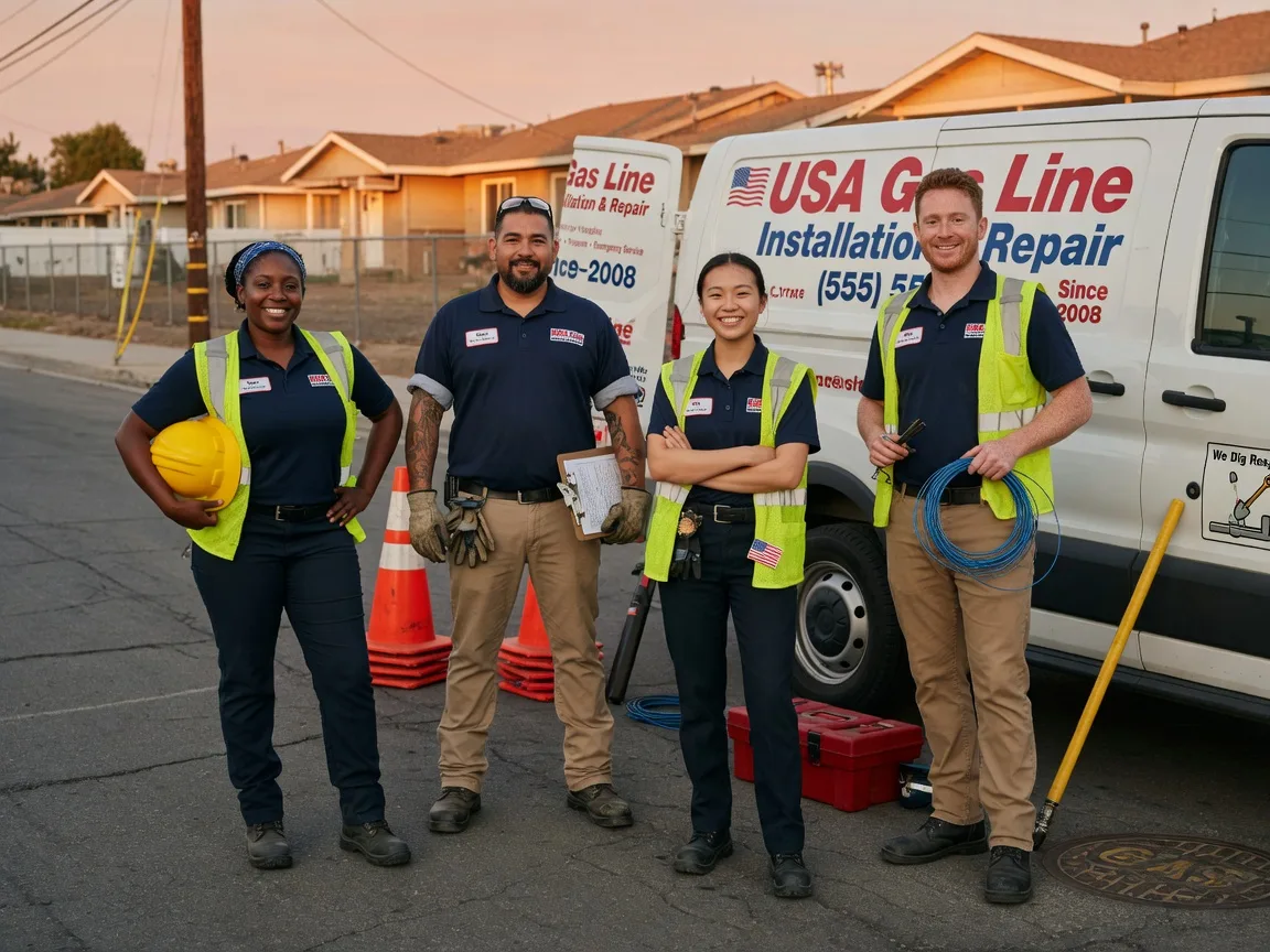 Gas Line Installation company in Townley, AL